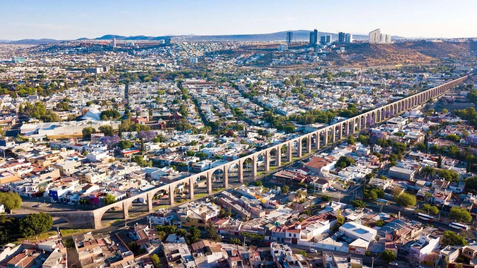 Scenic view of a safe city in Mexico for expats and travelers